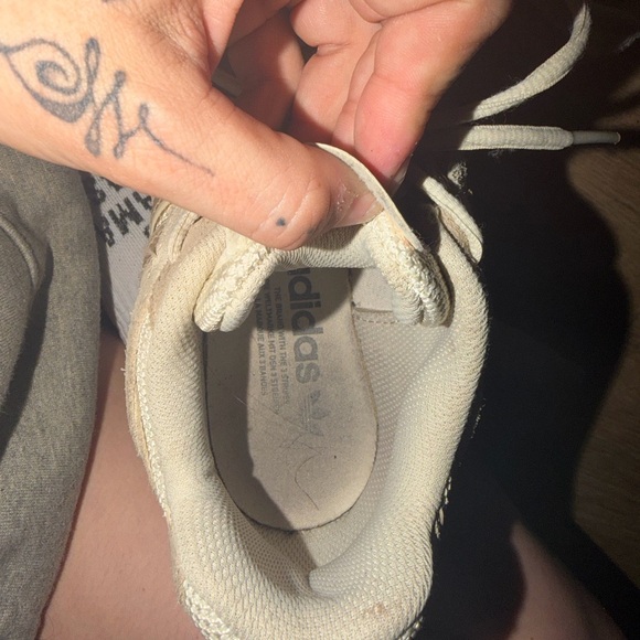 adidas Beige/Cream Low-Top Sneaker - Picture 2 of 10